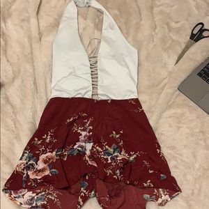 Zaful halter romper